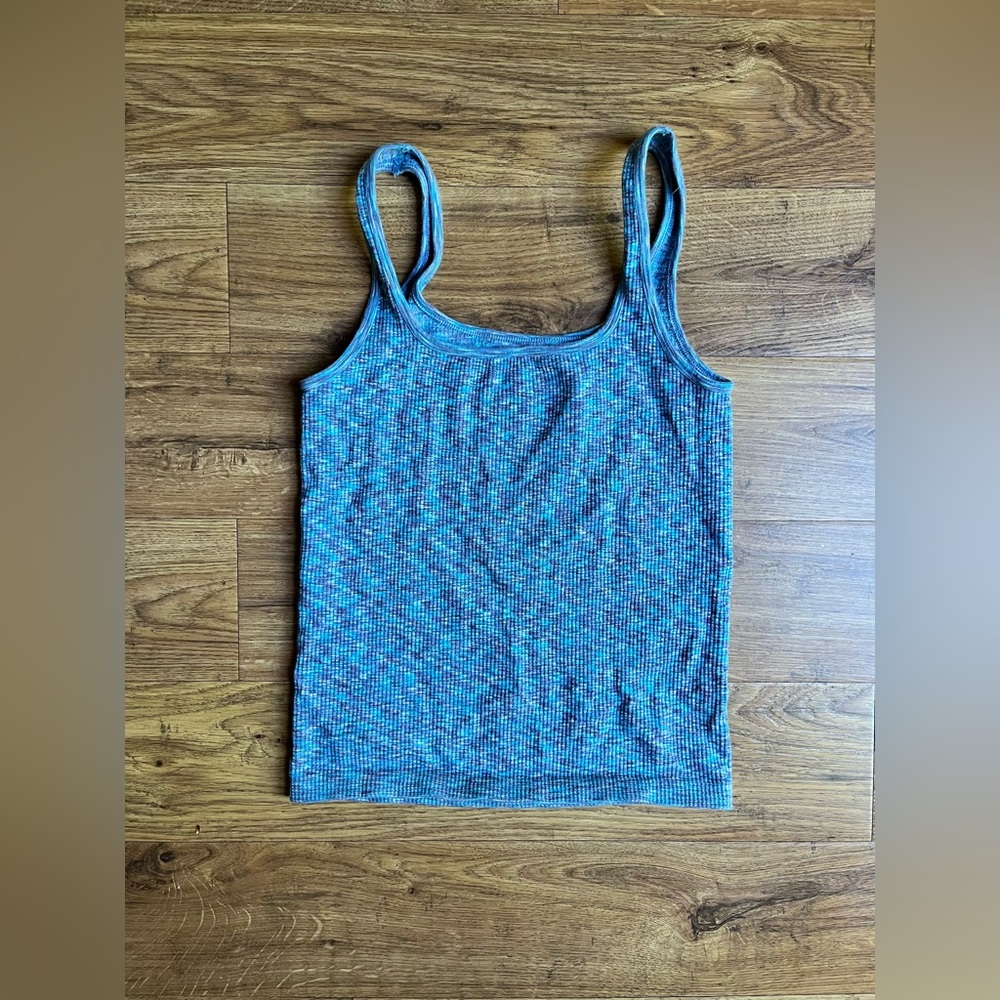Blue Anthropology athletic tank top size extra small